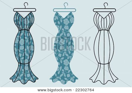 Módní šaty - bodyform