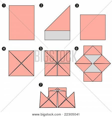 종이 접기 디자인