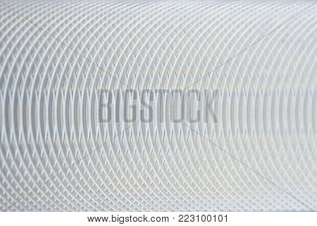 Soft Offwhite Parallel Curves Pattern Background circular