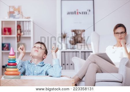 Autistic Child With Hypersensitivity