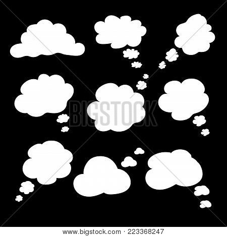 Speech buble illustration. Web. Vector Illustration EPS10