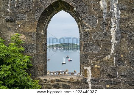 Historic McCaig's Tower in Oban, Argyll - Scotland