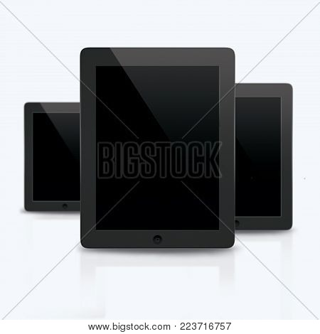 3d Render Of The Tablet On A White Background 2k