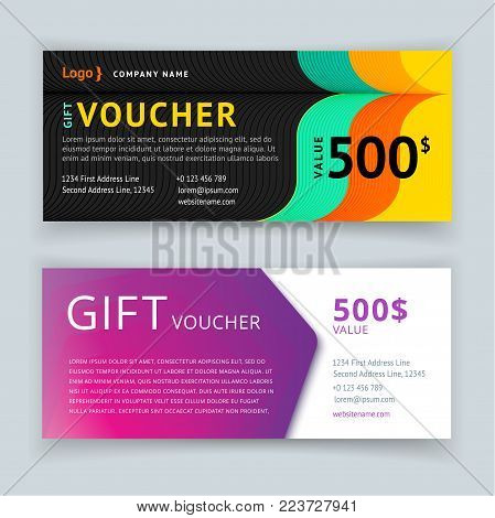 gift voucher template with pattern cute gift voucher certificate coupon design template - Cute Gift Certificate Template Free gift voucher template with pattern cute gift voucher certificate coupon design template - Cute Gift Certificate Template Free