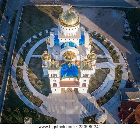 Orthodox Church of Saint Jovan Vladimir in Bar, Montenegro
