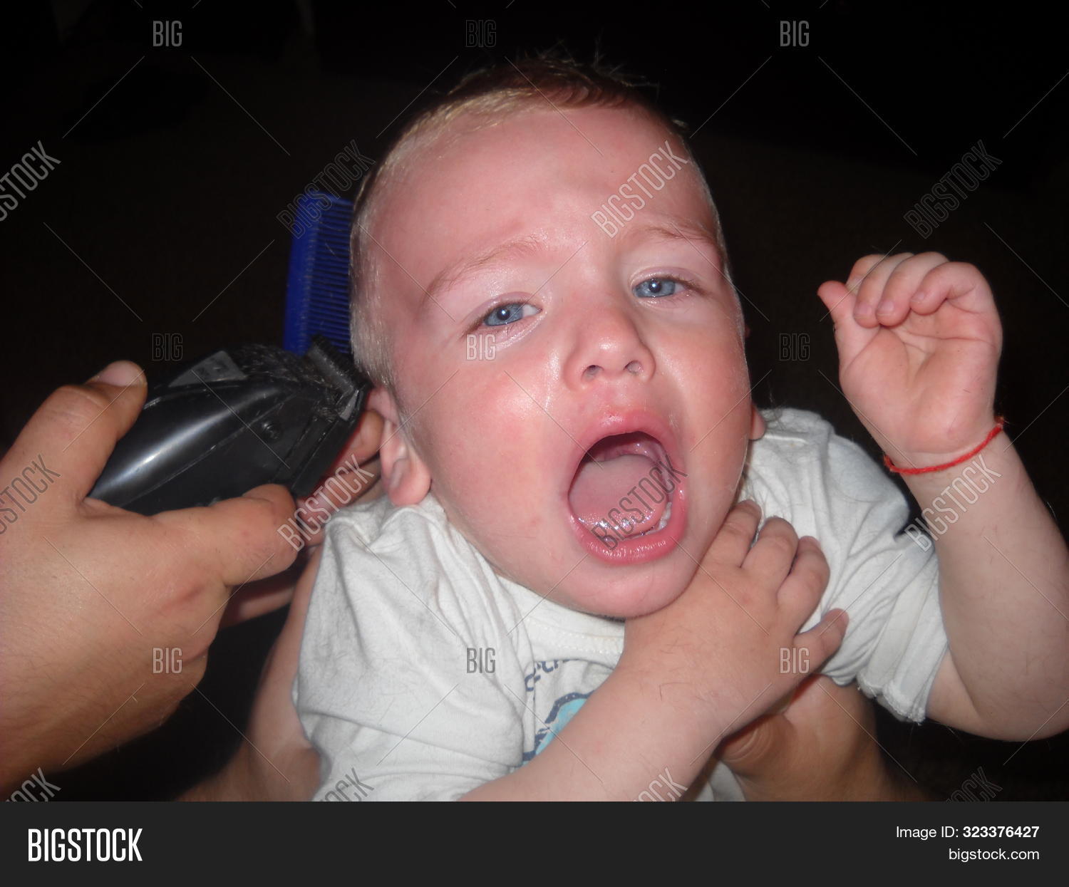 Little Boy Cries While Image & Photo (Free Trial) Bigstock
