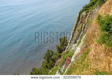 Seascape, View From The Cliff, Tsemes Bay Near Novorossiysk.