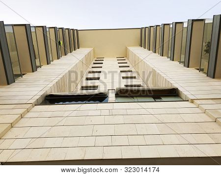Holon, Israel  April 07, 2019:residential Building View  From Below In Holon, Israel.