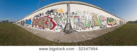 East Side Gallery i Berlin, Tyskland