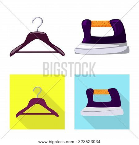 Vector Illustration Of Craft And Handcraft Symbol. Set Of Craft And Industry Vector Icon For Stock.