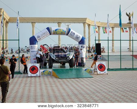 Aktau - May 27 2019. Opening Fia World Cup Rally 2019 Kazakhstan.