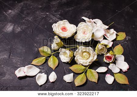 Datails Of Roses - Handmade Flowers From Foamiran