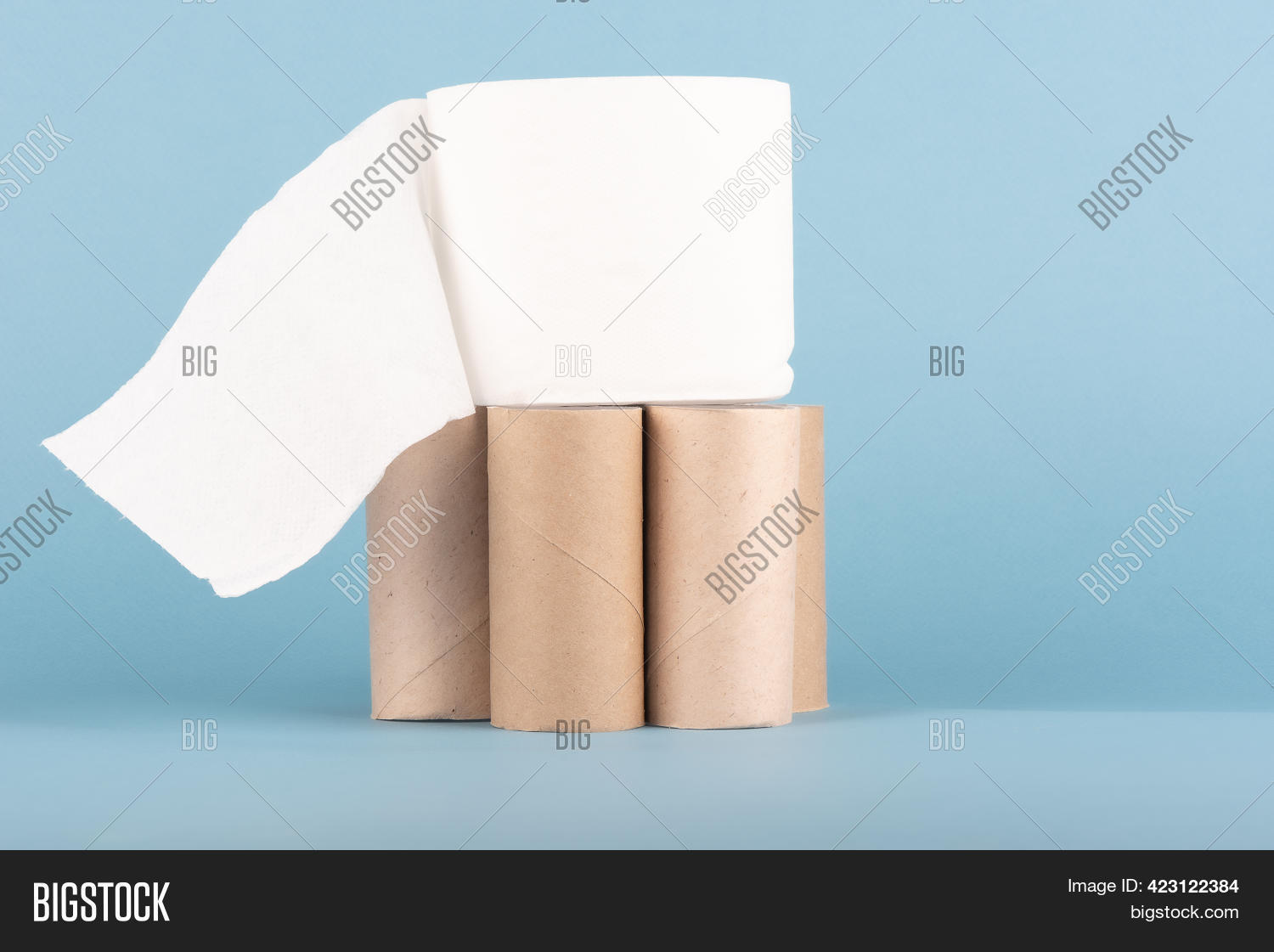 Roll Toilet Paper On Image & Photo (Free Trial) Bigstock