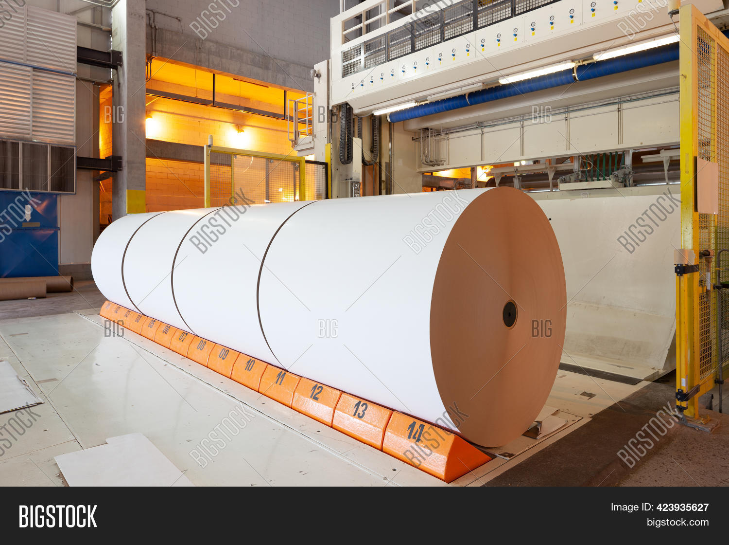Big Rolls Paper Coming Image & Photo (Free Trial) Bigstock