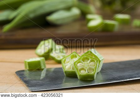 Lady's Finger Or Okra