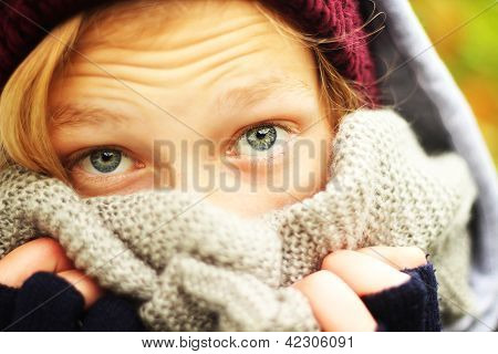 Ragazza di autunno