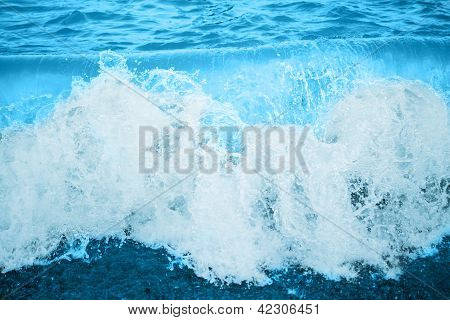 Blue Ocean Wave