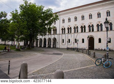 Munich University At Ludwig Street - Munich, Germany - June 03, 2021