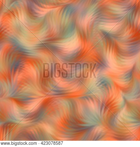 Seamless Flowing Faux Fur Procedural Noise Pattern For Print.