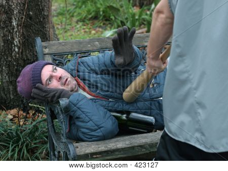 คนจรจัด - ท่าป้องกัน