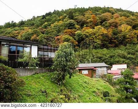 Early Fall In Kiso-fukushima, A Historic Small Town In Kiso Valley - Nagano Prefecture, Japan