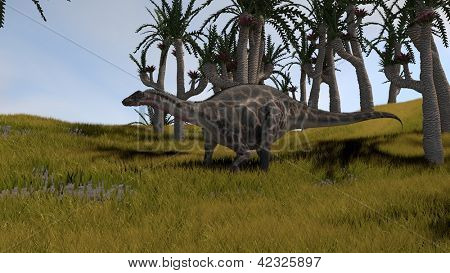 dicraeosaurus ในป่า