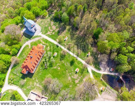 Skalka Baroque Complex With Church Of St Mary Magdalene And Stations Of The Cross. Mnisek Pod Brdy, 