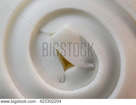 White Furniture Foam Rubber For The Manufacture Of Sofas And Mattresses