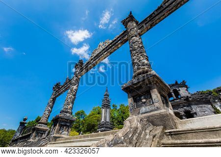 Khai Dinh Mausoleum Hue Vietnam