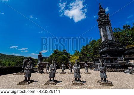 Khai Dinh Mausoleum Hue Vietnam