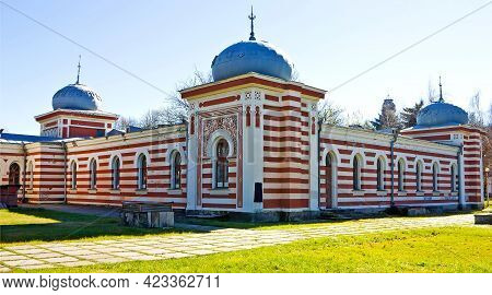Zheleznovodsk,russia - October 25,2013:the Ostrovsky Baths Building Is One Of The Outstanding Archit