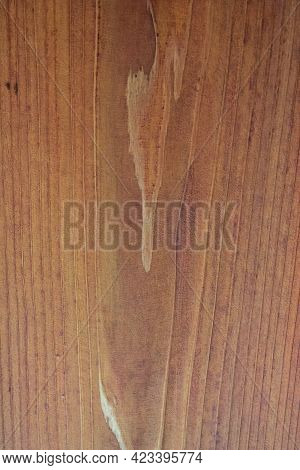 Close Up Shot Of A Wood Board
