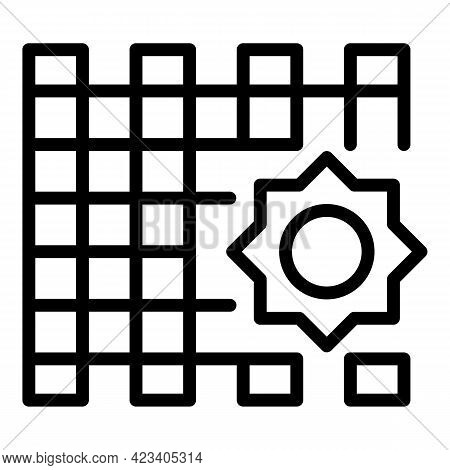 Event Planner Wedding Icon. Outline Event Planner Wedding Vector Icon For Web Design Isolated On Whi