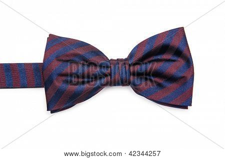 Bow tie isolata on white background