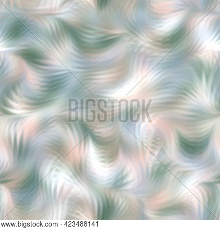 Seamless Flowing Faux Fur Procedural Noise Pattern For Print.