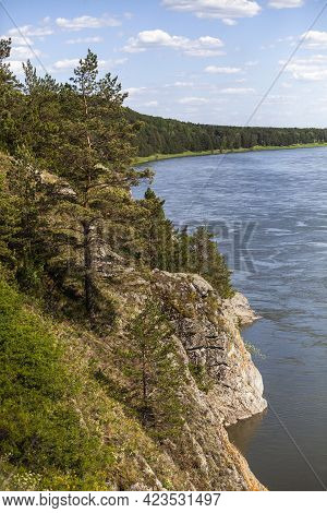 Tom River. Kemerovo Region, Russia