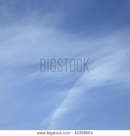 Blue Sky With Clouds