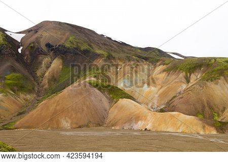Landmannalaugar Area Landscape, Fjallabak Nature Reserve, Iceland