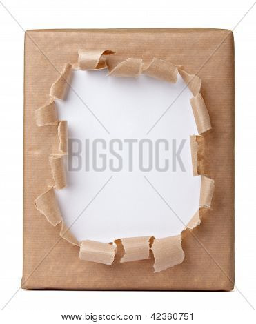 Rippet indpakning boks pakke