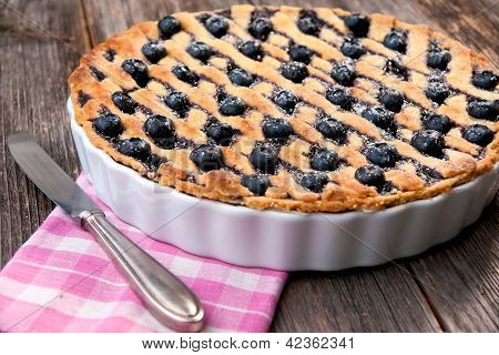 Blueberry pie