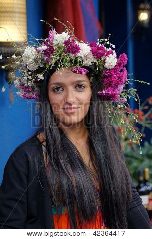 Tbilisi, Georgia - October 9: Participants Of Georgian Folk Autumn Festival - Tbilisoba, In Adjarian