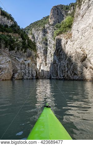 Landscape In Congost De Mont-rebei , Spain, Europe