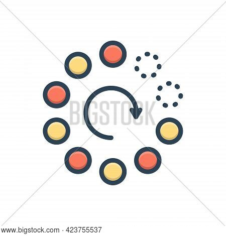 Color Illustration Icon For Gradually Buffering Slowly Stilly Doggo Collection Download