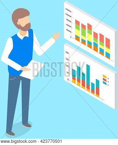 Visualize With Business Analytics. Work With Statistical Data Analysis, Changing Indicators. Analyze
