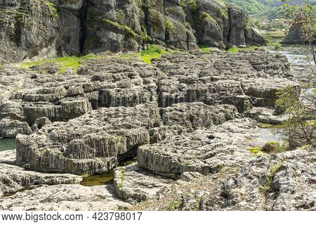 Sheytan Dere (shaitan River) Canyon Under The Dam Of Studen Kladenets Reservoir, Bulgaria