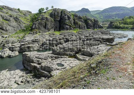 Sheytan Dere (shaitan River) Canyon Under The Dam Of Studen Kladenets Reservoir, Bulgaria