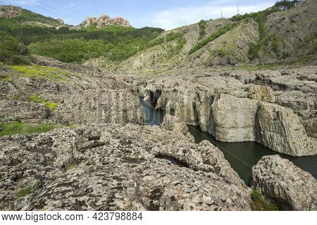 Sheytan Dere (shaitan River) Canyon Under The Dam Of Studen Kladenets Reservoir, Bulgaria