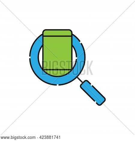 Mobile Phone with Search icon. Mobile Phone Search icon. Mobile Phone icon. Phone icon. Mobile Phone vector. Phone vector. Mobile Phone with Search icon vector. Mobile Phone with Search icon vector design for web icon, logo, sign, symbol, app