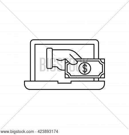 Mobile Payment icon. Digital Mobile Payment icon. Mobile Payment icon Vector. Mobile Payment vector. Mobile Payment Security and Safety icon vector design concept for Online Shopping, Finance, and Mobile Banking website, symbol, sign, App UI