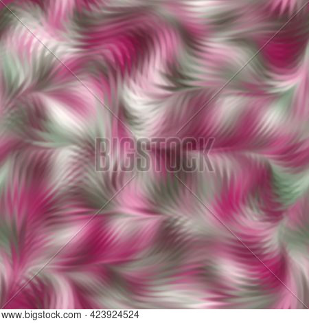 Seamless Flowing Faux Fur Procedural Noise Pattern For Print.